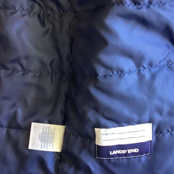 Lands' End Multicolor Kids Jacket, Size 8 - Picture 5 of 6
